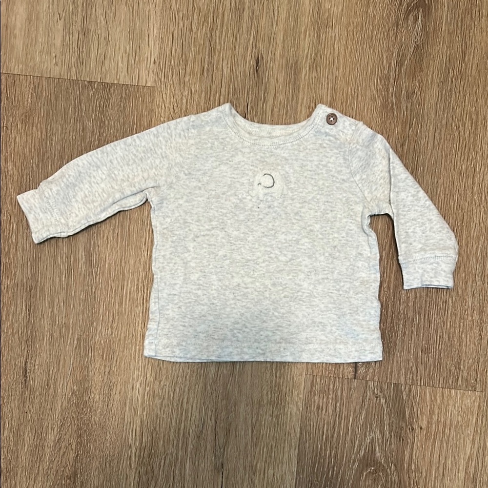 Carter's Gray Long Sleeve Tee